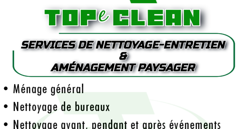 Services de Nettoyage et Entretien