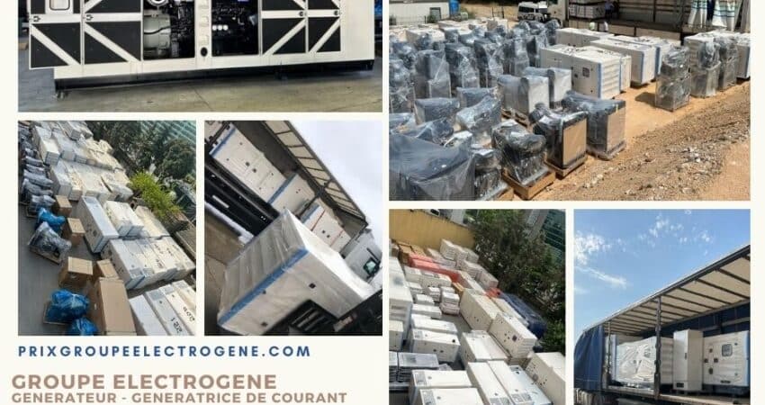 Groupe electrogene 5kVa - 3.500kVa TURQUIE MALI