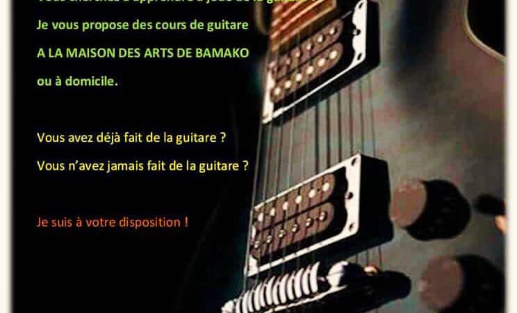 Cours de guitare